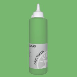 Lukas - Lukas Terzia 500ml Akrilik Boya No:4951 Chrome Green Light Hue