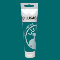 Lukas - Lukas Terzia Akrilik Boya 125ml No:4954 Viridian Hue