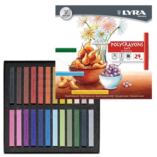 Lyra Polycrayons Toz Pastel Boya 24 Renk 5651240