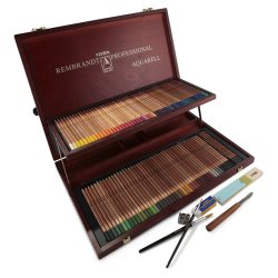 Lyra Rembrant Professional Aquarell Ahşap Kutulu 106lı Set - Thumbnail