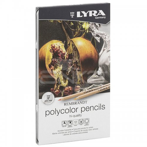 Lyra Rembrandt Polycolor Kuru Boya Kalemi 12li Set