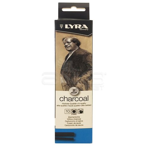 Lyra Willow Charcoal Doğal Füzen 2-10mm 10 Adet 5551100