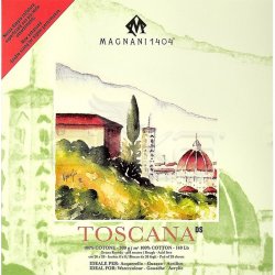 Magnani1404 TOSCANA DS Rough Akrilik ve Sulu Boya Blokları 300g 20 Yaprak - Thumbnail