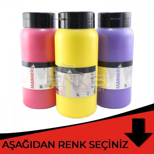 Maimeri Acrilico Akrilik Boya 1000ml Kırmızı Tonlar