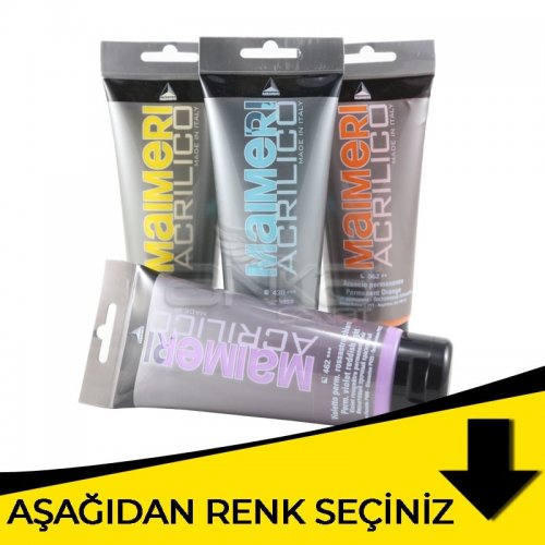 Maimeri Acrilico Akrilik Boya 200ml Sarı Tonlar