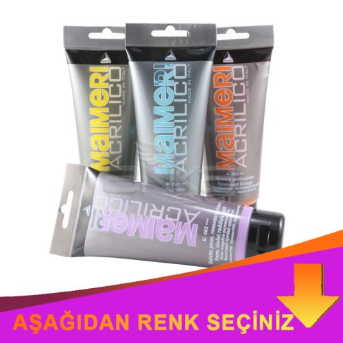 Maimeri Acrilico Akrilik Boya 200ml İndirimli Renkler