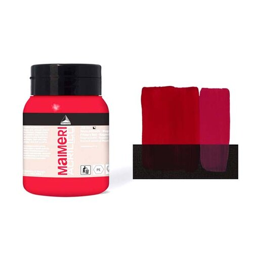 Maimeri Acrilico Akrilik Boya 500ml 256 Primary Red - Magenta