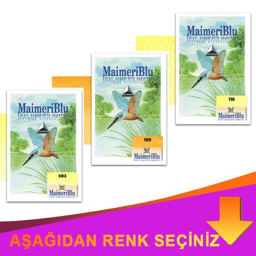 Maimeri Blu 1/2 Tablet Sulu Boya İndirimlli Renkler