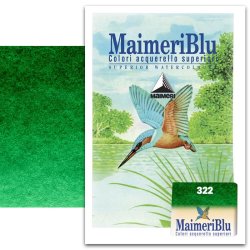 Maimeri - Maimeri Blu 1/2 Tablet Sulu Boya S1 322 Cupric Green Light