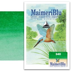 Maimeri - Maimeri Blu 1/2 Tablet Sulu Boya S1 340 Permanent Green Deep