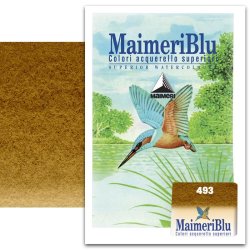 Maimeri - Maimeri Blu 1/2 Tablet Sulu Boya S1 493 Raw Umber