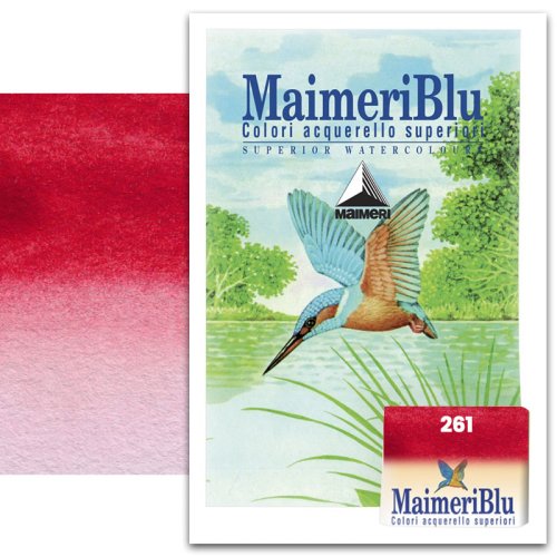 Maimeri Blu 1/2 Tablet Sulu Boya S2 261 Tiziano Red - 261 Tiziano Red