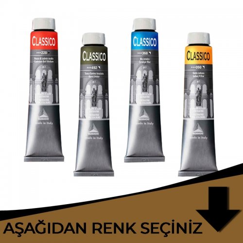 Maimeri Classico Yağlı Boya 200ml Kahverengi Tonlar