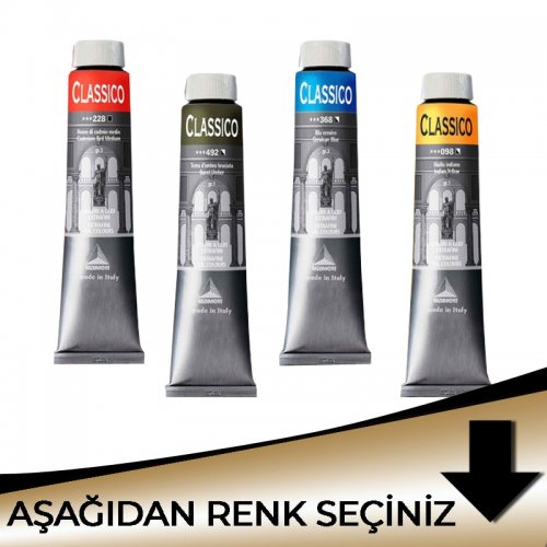 Maimeri Classico Yağlı Boya 200ml Metalik Tonlar