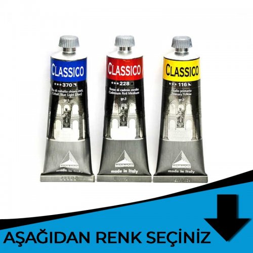 Maimeri Classico Yağlı Boya 60ml Mavi Tonlar