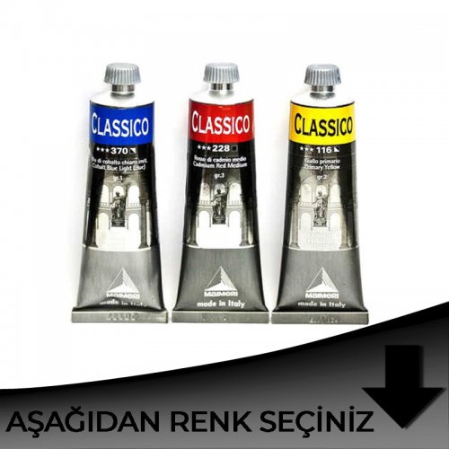 Maimeri Classico Yağlı Boya 60ml Siyah Tonlar