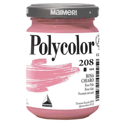 Maimeri Polycolor Akrilik Boya 140ml Rose Pale 208