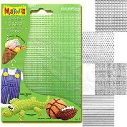 Makins Clay - Makin's Clay Texture Sheets Doku Kalıpları 4lü Set B