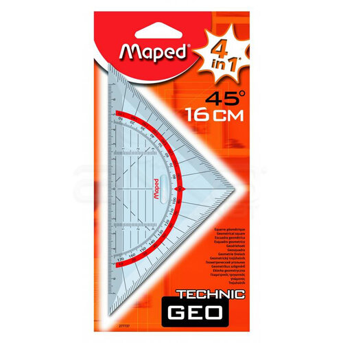 Maped Technic Geo Gönye 16cm 45 Derece