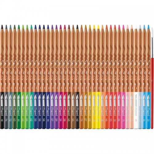 Maped Watercoloured Pencils 3.7mm 36lı