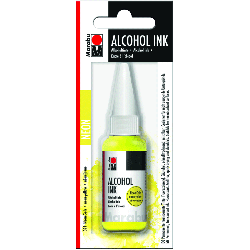 Marabu - Marabu Alcohol Ink Alkol Bazlı Mürekkep 20ml Neon Yellow