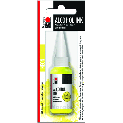 Marabu Alcohol Ink Alkol Bazlı Mürekkep 20ml Neon Yellow