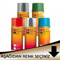 Marabu - Marabu Do-it Colorspray Akrilik Spray Boya 150ml Metalik Tonlar