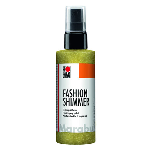 Marabu Fashion Shimmer Spray Kumaş Boyası 100ml 520 Lemon - 520 Lemon