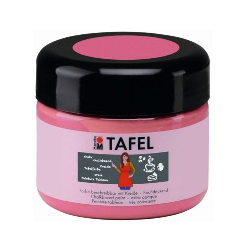 Marabu Kara Tahta Boyası Tafel 225ml 132 Pembe - 132 Pembe