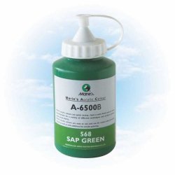 Maries - Maries Akrilik Boya 500ml A-6500B-568 Sap Green