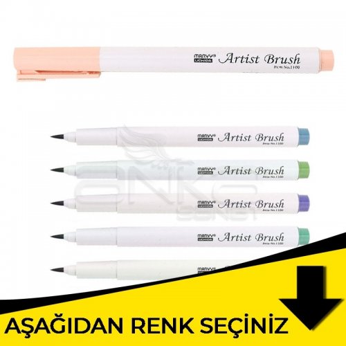 Marvy Artist Brush Fırça Uçlu Kalem Sarı Tonlar