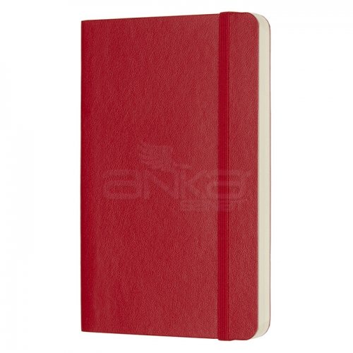 Moleskine Klasik 9x14 cm Yumuşak Kapak Noktalı Defter Kırmızı