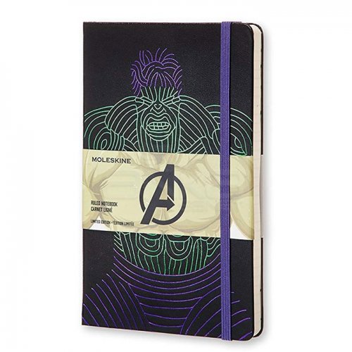 Moleskine The Avengers Hulk 13x21 cm Çizgili Defter