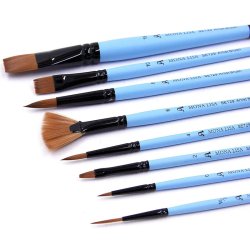 Monalisa - Monalisa Multi Purpose Brushes Set Çok Amaçlı Sanatsal Fırça Seti 8li No:29 (1)