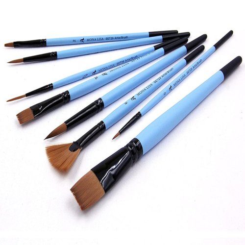 Monalisa Multi Purpose Brushes Set Çok Amaçlı Sanatsal Fırça Seti 8li No:29