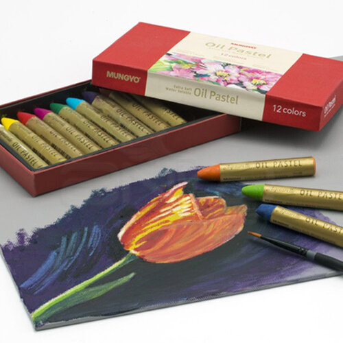 Mungyo Aquarelle Oil Pastel 24lü Set