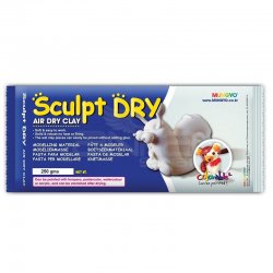 Mungyo Air Sculpt Dry Seramik Hamuru Beyaz - Thumbnail