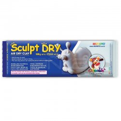 Mungyo Air Sculpt Dry Seramik Hamuru Beyaz - Thumbnail