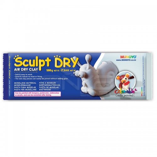 Mungyo Air Sculpt Dry Seramik Hamuru Beyaz