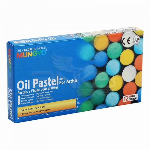 Mungyo Yağlı Pastel 12li