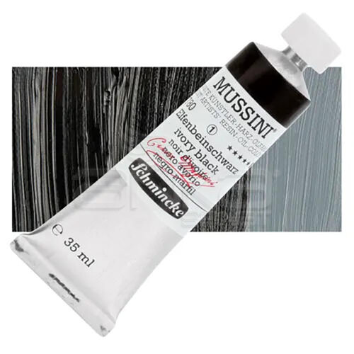 Mussini 35ml Yağlı Boya Seri:1 No:780 Ivory Black