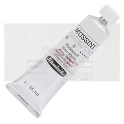 Mussini - Mussini 35ml Yağlı Boya Seri:2 No:102 Zinc White