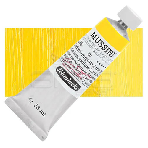 Mussini 35ml Yağlı Boya Seri:5 228 Cadmium Yellow 2 Middle - 228 Cadmium Yellow 2 Middle