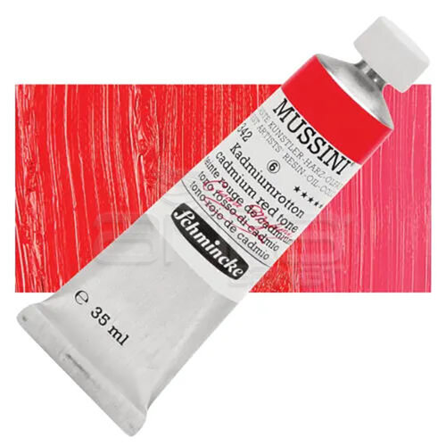 Mussini 35ml Yağlı Boya Seri:6 No:342 Cadmium Red Tone