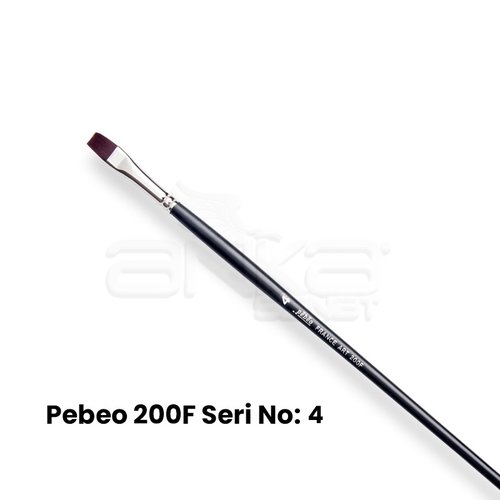 Pebeo 200F Seri Sentetik Kıl Fırça