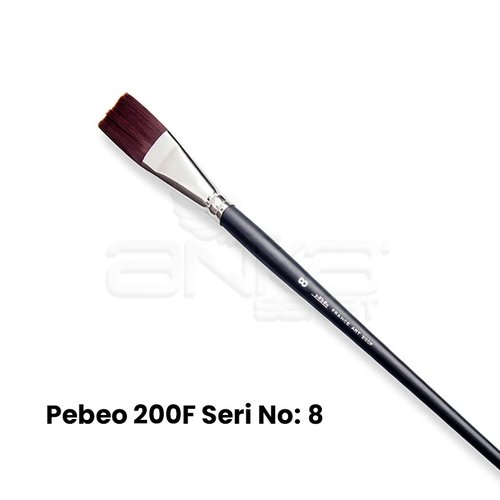 Pebeo 200F Seri Sentetik Kıl Fırça