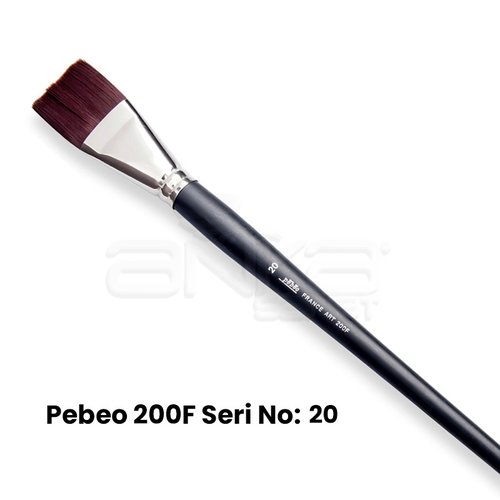 Pebeo 200F Seri Sentetik Kıl Fırça