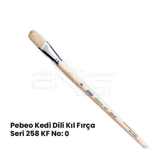 Pebeo 258KF Seri Kedi Dili Fırça