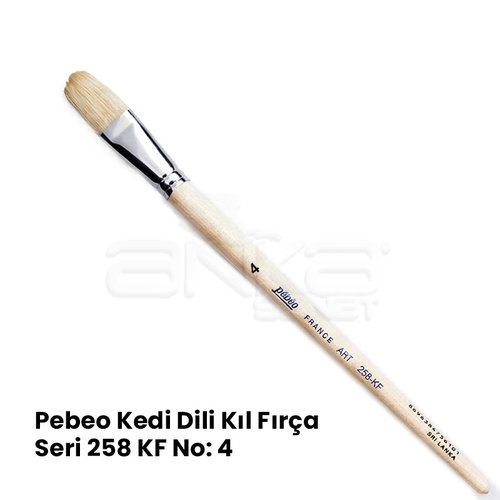 Pebeo 258KF Seri Kedi Dili Fırça