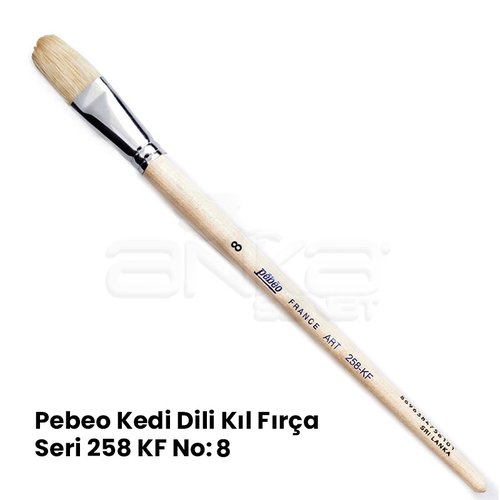 Pebeo 258KF Seri Kedi Dili Fırça